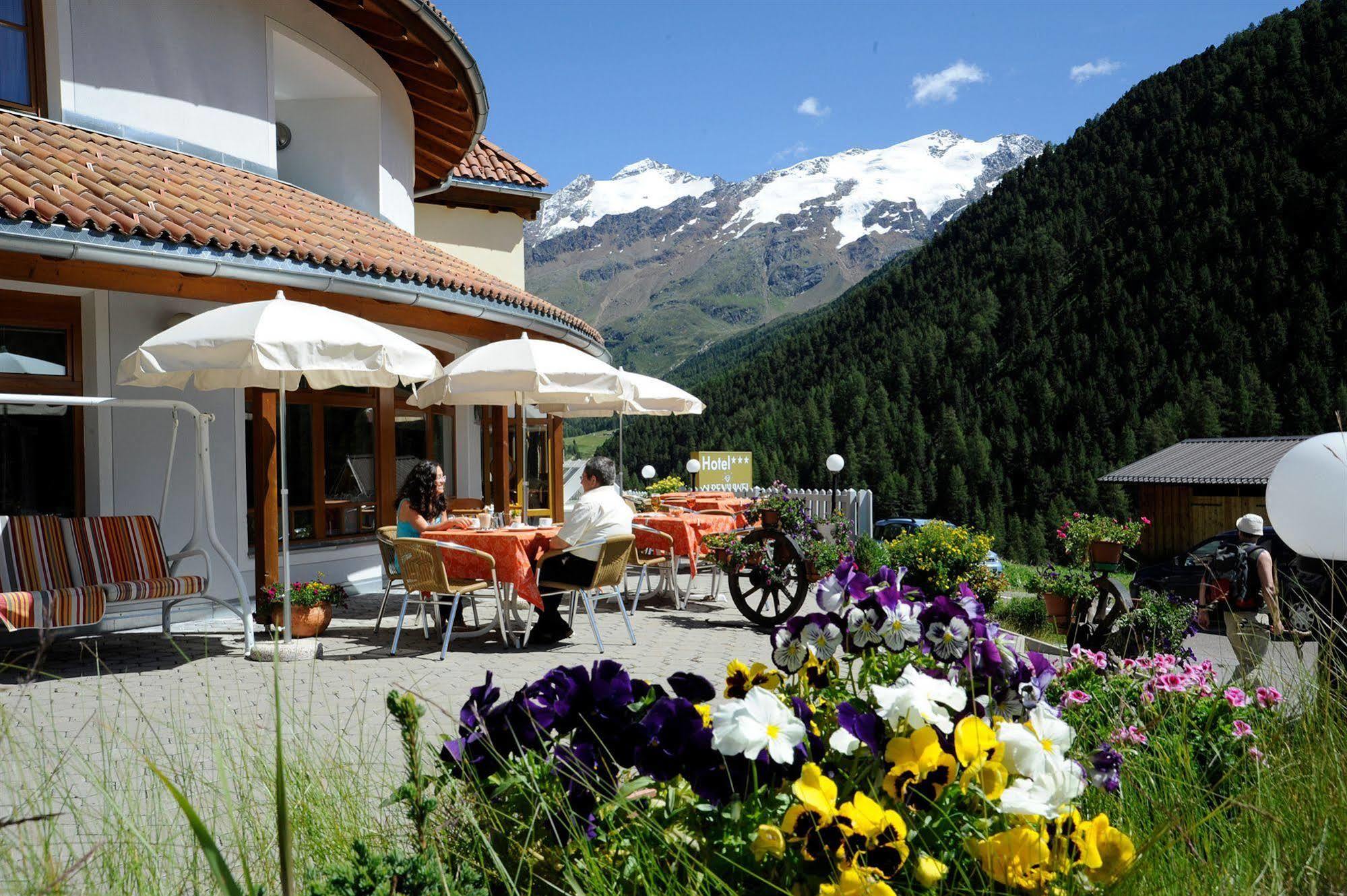 Hotel Alpenjuwel Melago Bagian luar foto